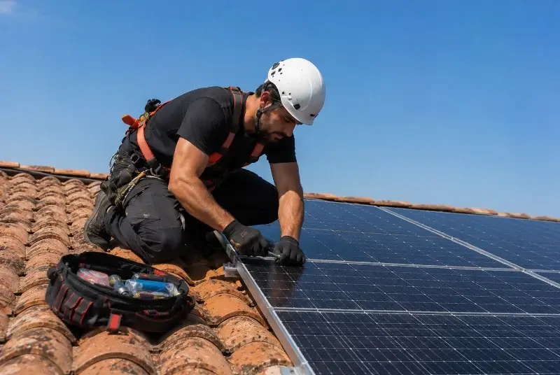 Maintenance et monitoring de panneaux solaires à Dénezé-sous-Doué